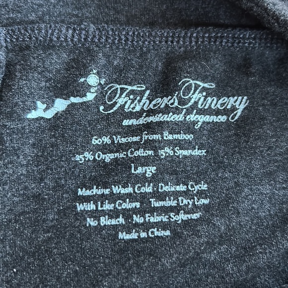 Fishers Finery EcoFabric™ High-Rise Bootcut Yoga Pant - Picture 8 of 9